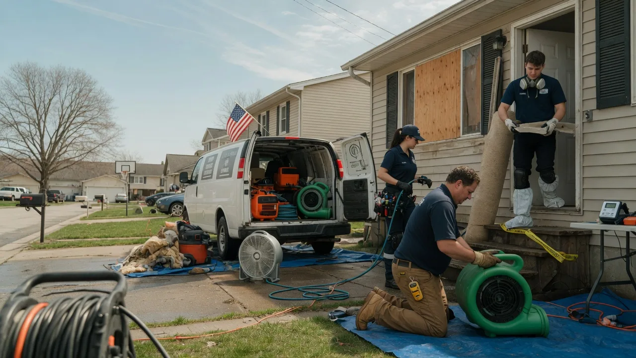 Water Damage Restoration in Honeydew, CA near me